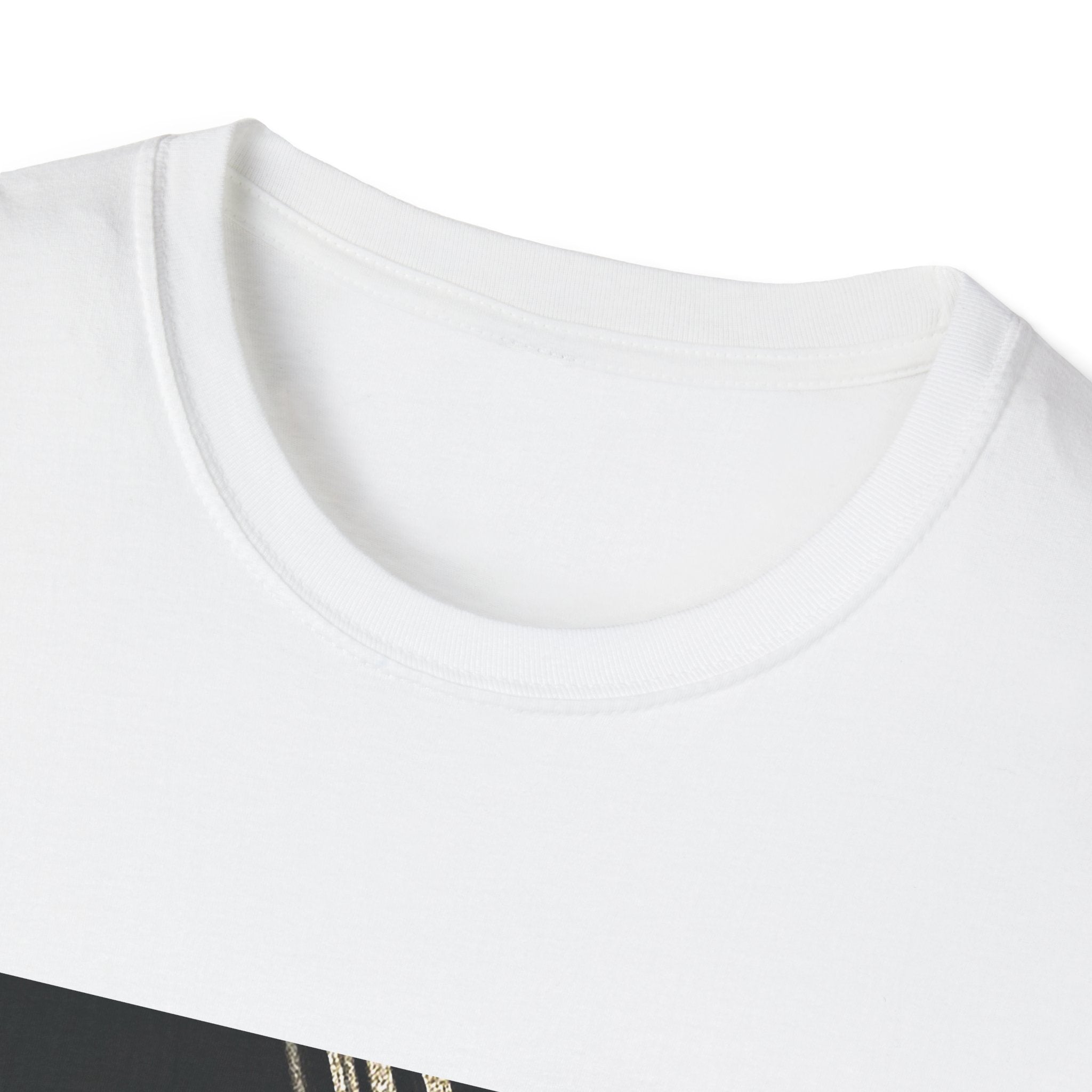 Japan Fusion - Camellia in Milky Wave - Unisex Softstyle T-Shirt | Japanese Apparel